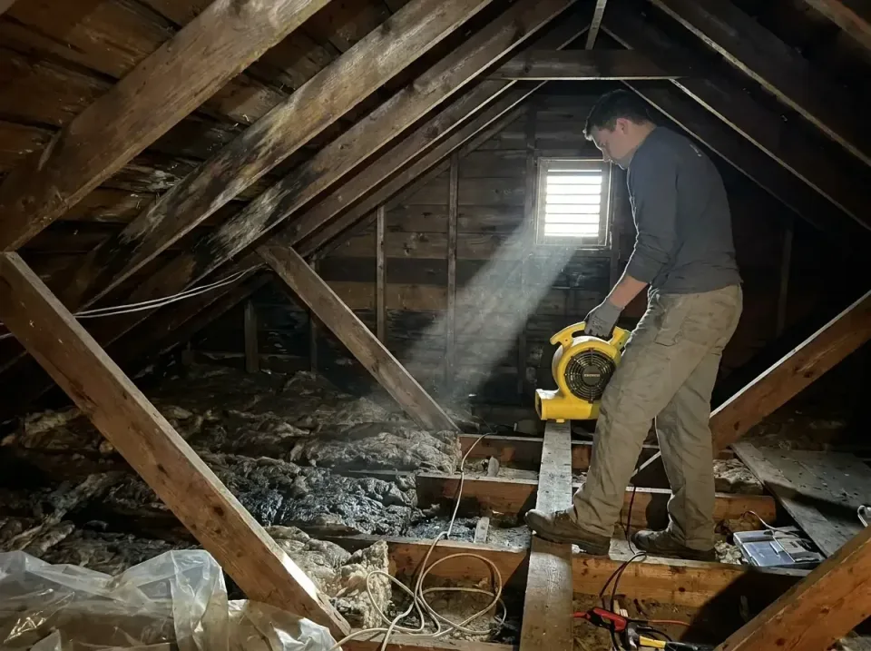 attic-water-damage-drying-proc-007 — frequently asked questions, Emergency Water Extraction & 24/7 Flood Response in Hidden…